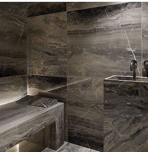 marmur na ścianę z łazience